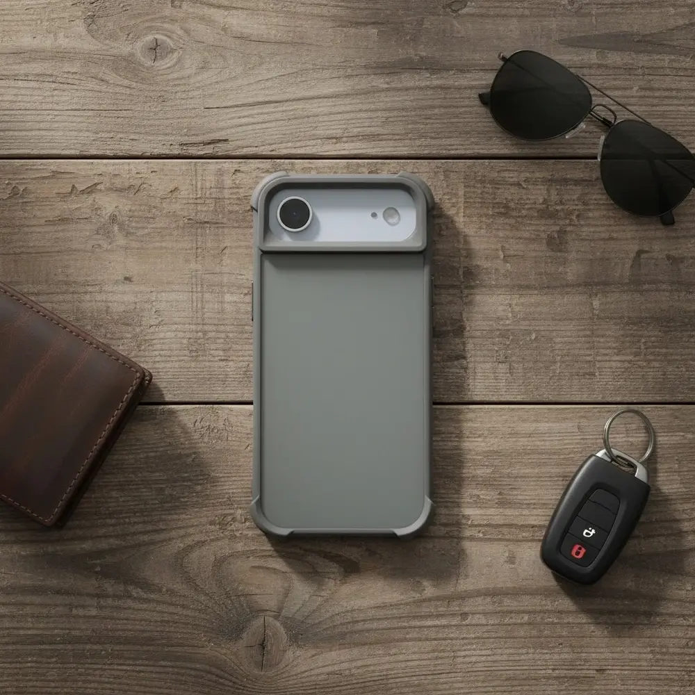 Coverzs Coverzs iPhone Air matte shock case (grijs)