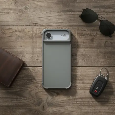 Coverzs Coverzs iPhone Air matte shock case (grijs)