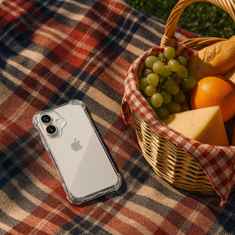 ShieldCase® ShieldCase iPhone 17 TPU Shock case (transparant) ShieldCase® ShieldCase iPhone 17 TPU Shock case (transparant)