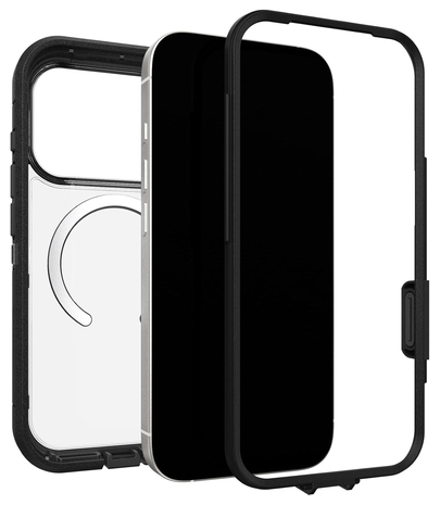 Otterbox OtterBox iPhone 17 Pro Defender Pro XT hoesje (transparant/zwart) Otterbox OtterBox iPhone 17 Pro Defender Pro XT hoesje (transparant/zwart)