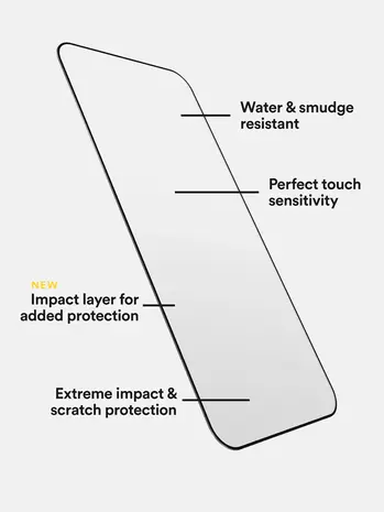 BodyGuardz BodyGuardz iPhone Air Pure 3 anti-reflectie screenprotector BodyGuardz BodyGuardz iPhone Air Pure 3 anti-reflectie screenprotector