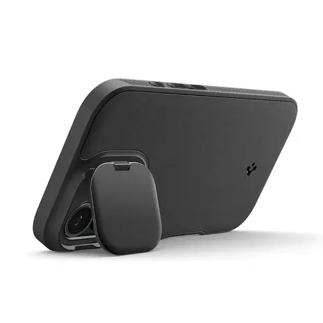 Spigen Spigen iPhone 17 Optik Armor MagSafe hoesje (zwart)