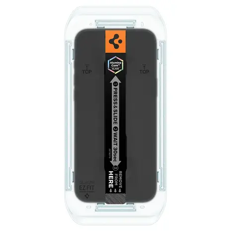 Spigen Spigen iPhone 17 Pro Max EZ Fit Pro privacy screenprotector Spigen Spigen iPhone 17 Pro Max EZ Fit Pro privacy screenprotector