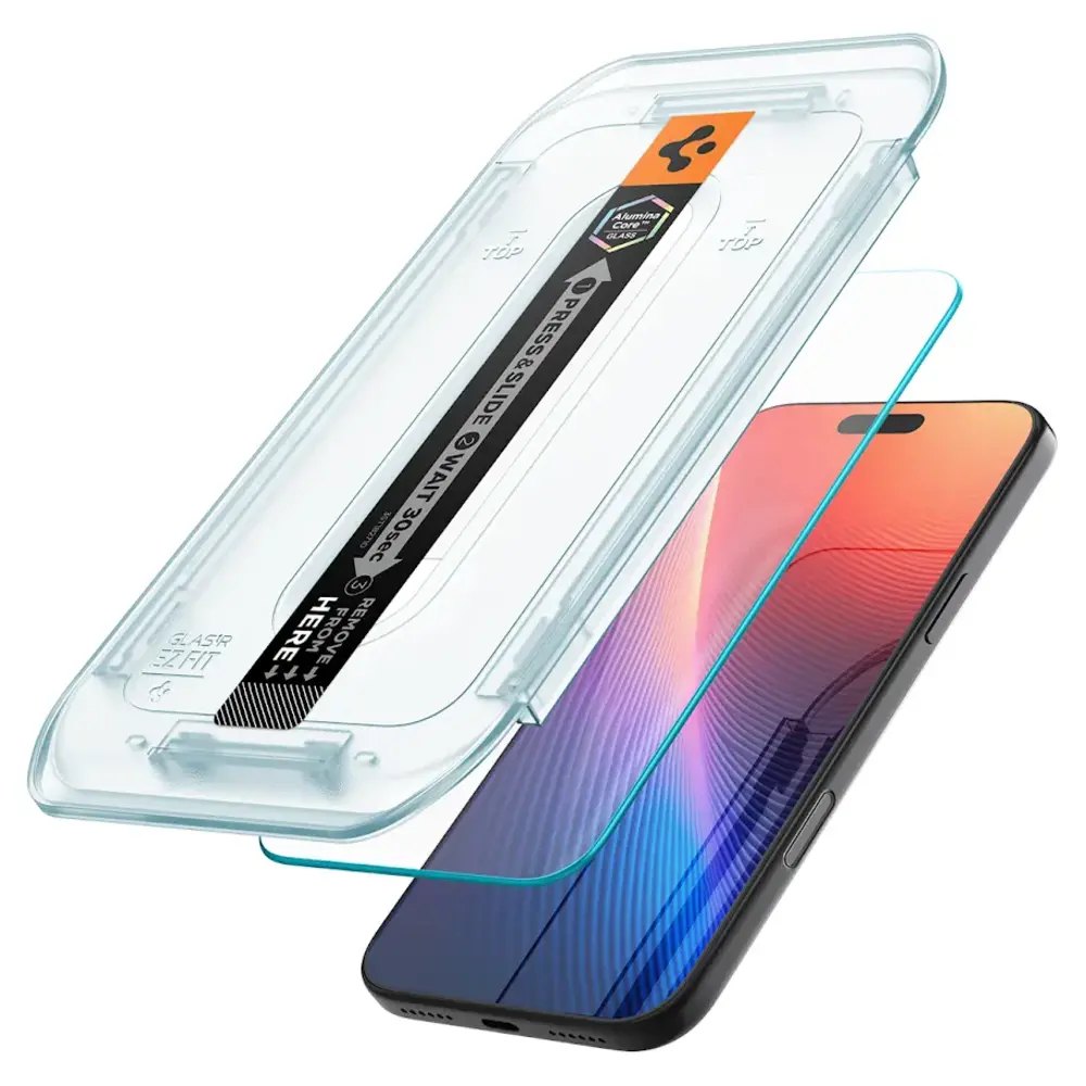 Spigen Spigen iPhone 17 Pro Max EZ Fit GLAS.tR Screen Protector Spigen Spigen iPhone 17 Pro Max EZ Fit GLAS.tR Screen Protector