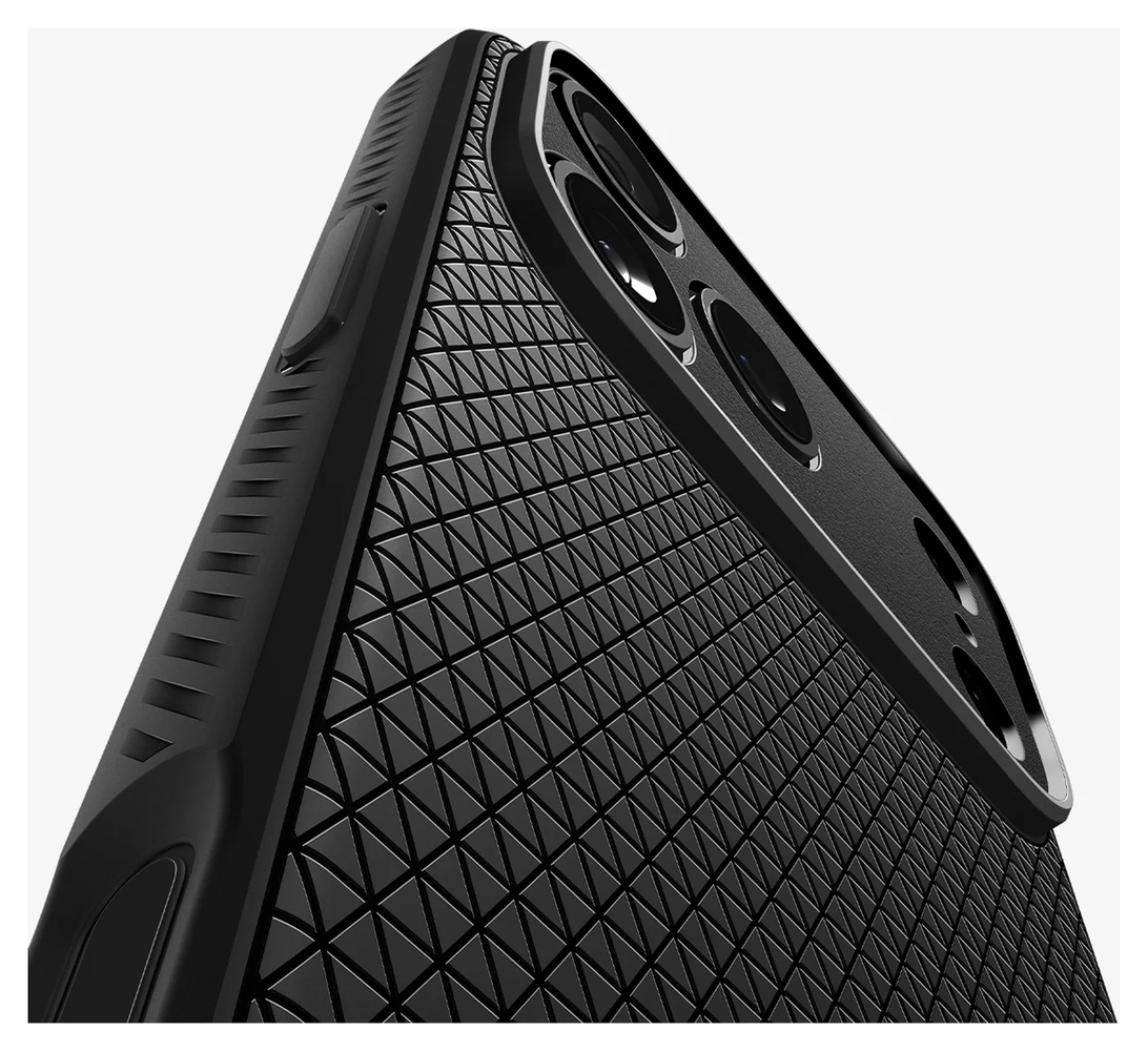 Spigen Spigen iPhone 17 Pro Max Liquid Air hoesje (zwart) Spigen Spigen iPhone 17 Pro Max Liquid Air hoesje (zwart)