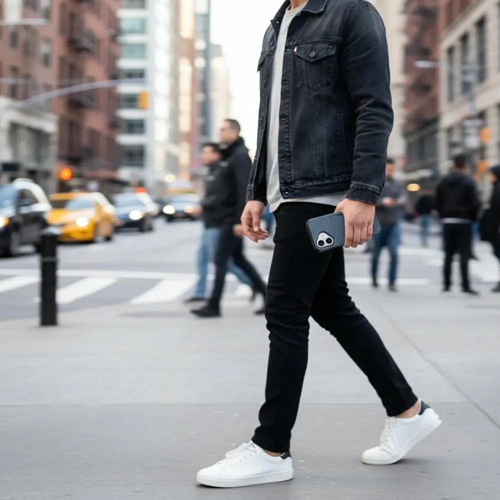 ShieldCase® ShieldCase iPhone 17 Kaarthouder case met slider (donkerblauw) ShieldCase® ShieldCase iPhone 17 Kaarthouder case met slider (donkerblauw)