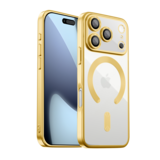 Coverzs iPhone 17 Pro MagSafe hoesje met camera cover (goud) Coverzs iPhone 17 Pro MagSafe hoesje met camera cover (goud)
