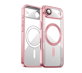 Coverzs iPhone Air MagSafe hoesje met camera cover (roze) Coverzs iPhone Air MagSafe hoesje met camera cover (roze)