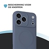 ShieldCase® ShieldCase iPhone 17 Pro Max Siliconen MagSafe back cover (grijs)