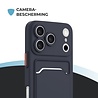 ShieldCase® ShieldCase iPhone 17 Pro Max Back cover met pasjeshouder (donkerblauw) ShieldCase® ShieldCase iPhone 17 Pro Max Back cover met pasjeshouder (donkerblauw)