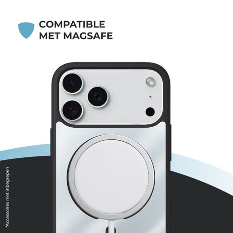 ShieldCase® ShieldCase iPhone 17 Pro Max MagSafe hoesje met gekleurde rand (zwart) ShieldCase® ShieldCase iPhone 17 Pro Max MagSafe hoesje met gekleurde rand (zwart)