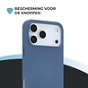 ShieldCase® ShieldCase iPhone 17 Pro Max siliconen hoesje (donkerblauw)
