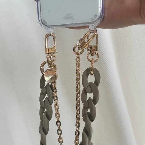 xoxo Wildhearts xoxo Wildhearts iPhone 17 Air - Dreamy Transparant koordhoesje - Kort koord xoxo Wildhearts xoxo Wildhearts iPhone 17 Air - Dreamy Transparant koordhoesje - Kort koord