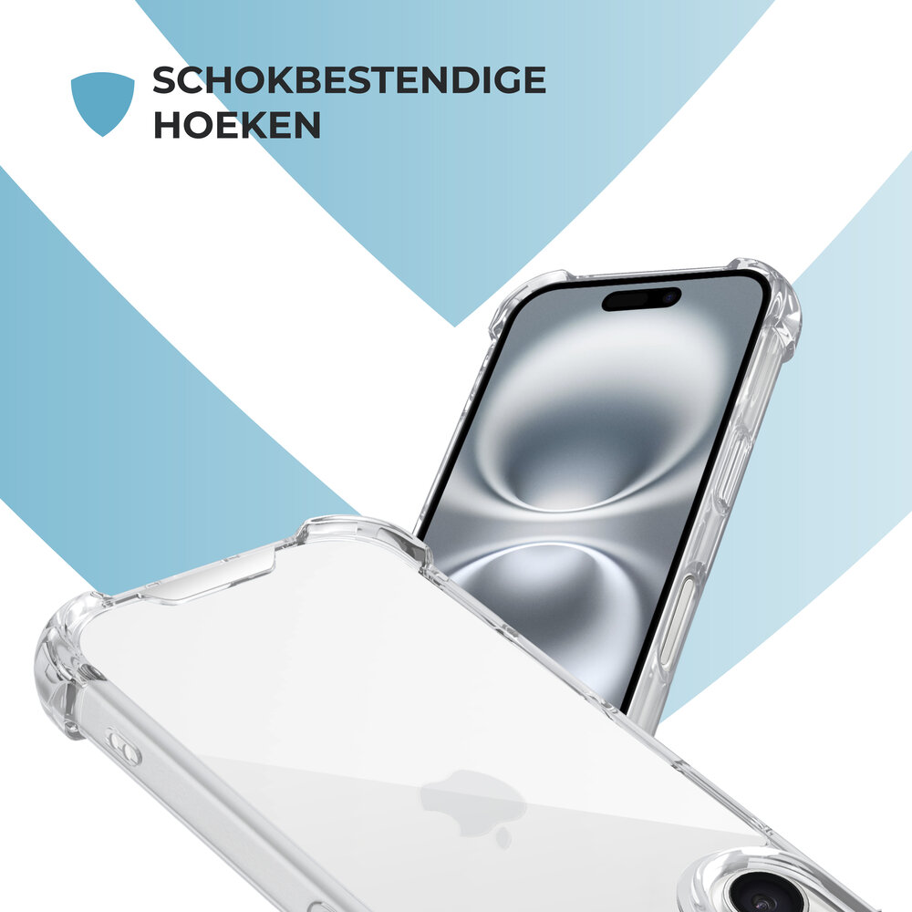 ShieldCase® ShieldCase iPhone 17 Shock case (transparant) ShieldCase® ShieldCase iPhone 17 Shock case (transparant)