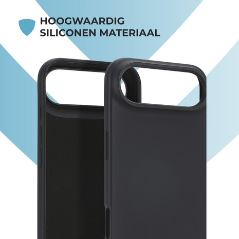 ShieldCase® ShieldCase iPhone Air siliconen hoesje (zwart)