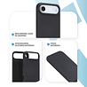 ShieldCase® ShieldCase iPhone Air siliconen hoesje (zwart)