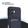ShieldCase® ShieldCase iPhone 17 Back cover met pasjeshouder (donkerblauw) ShieldCase® ShieldCase iPhone 17 Back cover met pasjeshouder (donkerblauw)