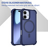 Coverzs Coverzs iPhone 17 matte shock case met MagSafe (donkerblauw) Coverzs Coverzs iPhone 17 matte shock case met MagSafe (donkerblauw)