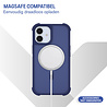 Coverzs Coverzs iPhone 17 matte shock case met MagSafe (donkerblauw) Coverzs Coverzs iPhone 17 matte shock case met MagSafe (donkerblauw)