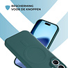 ShieldCase® ShieldCase iPhone 17 Siliconen MagSafe back cover (donkergroen)