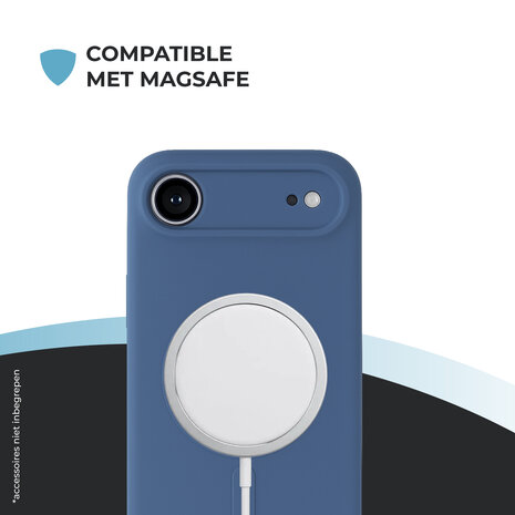 ShieldCase® ShieldCase iPhone Air Siliconen MagSafe back cover (donkerblauw)