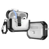 Coverzs AirPods 3 Rugged case met lock (zwart)