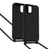 ShieldCase® ShieldCase iPhone 14 hoesje met telefoonkoord (zwart)