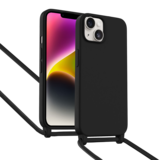 ShieldCase® iPhone 14 hoesje met telefoonkoord (zwart) ShieldCase® iPhone 14 hoesje met telefoonkoord (zwart)