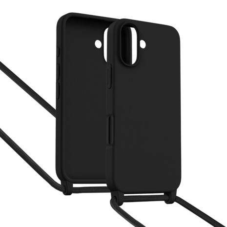 ShieldCase® ShieldCase iPhone 17 hoesje met telefoonkoord (zwart) ShieldCase® ShieldCase iPhone 17 hoesje met telefoonkoord (zwart)