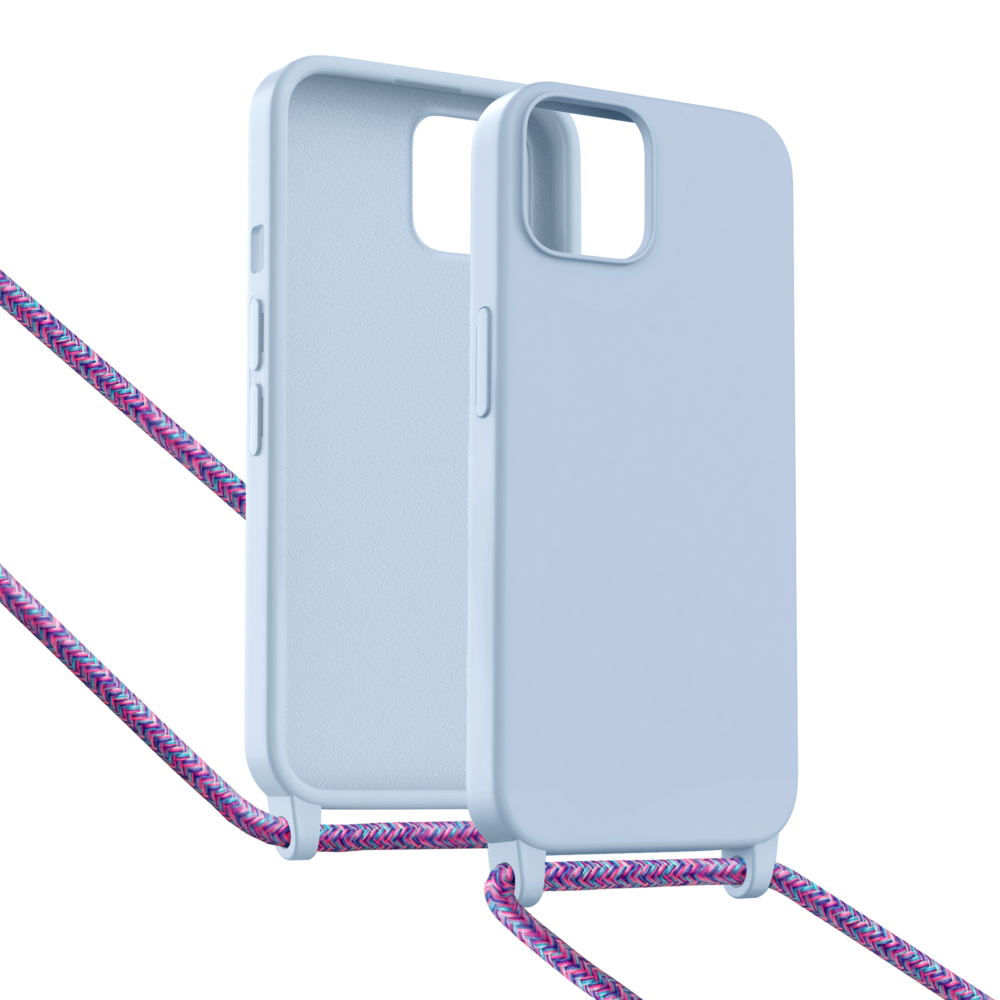 ShieldCase® ShieldCase iPhone 13 hoesje met telefoonkoord (paars) ShieldCase® ShieldCase iPhone 13 hoesje met telefoonkoord (paars)