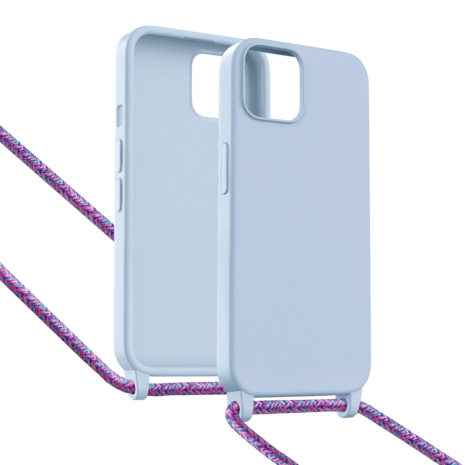 ShieldCase® ShieldCase iPhone 13 hoesje met telefoonkoord (paars) ShieldCase® ShieldCase iPhone 13 hoesje met telefoonkoord (paars)