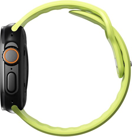 Nomad Nomad Apple Watch siliconen Tempo bandje (lime)