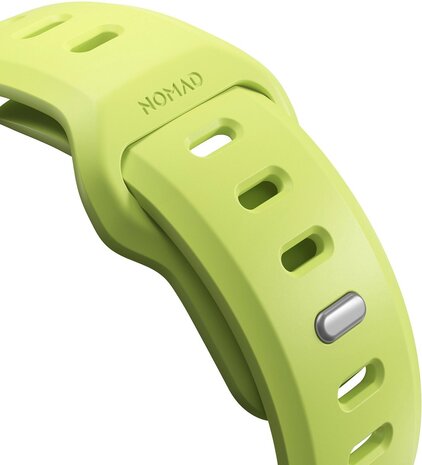 Nomad Nomad Apple Watch siliconen Tempo bandje (lime)