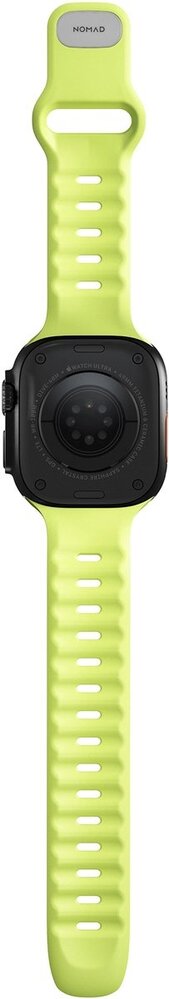 Nomad Nomad Apple Watch siliconen Tempo bandje (lime)