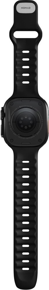 Nomad Nomad Apple Watch siliconen Tempo bandje (zwart)