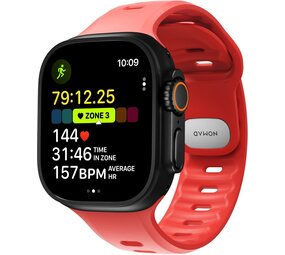 Nomad Nomad Apple Watch siliconen Tempo bandje (coral)