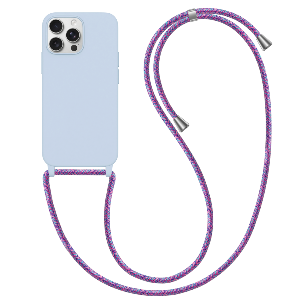 ShieldCase® ShieldCase iPhone 13 Pro hoesje met telefoonkoord (paars) ShieldCase® ShieldCase iPhone 13 Pro hoesje met telefoonkoord (paars)