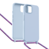 ShieldCase® ShieldCase iPhone 14 hoesje met telefoonkoord (paars) ShieldCase® ShieldCase iPhone 14 hoesje met telefoonkoord (paars)
