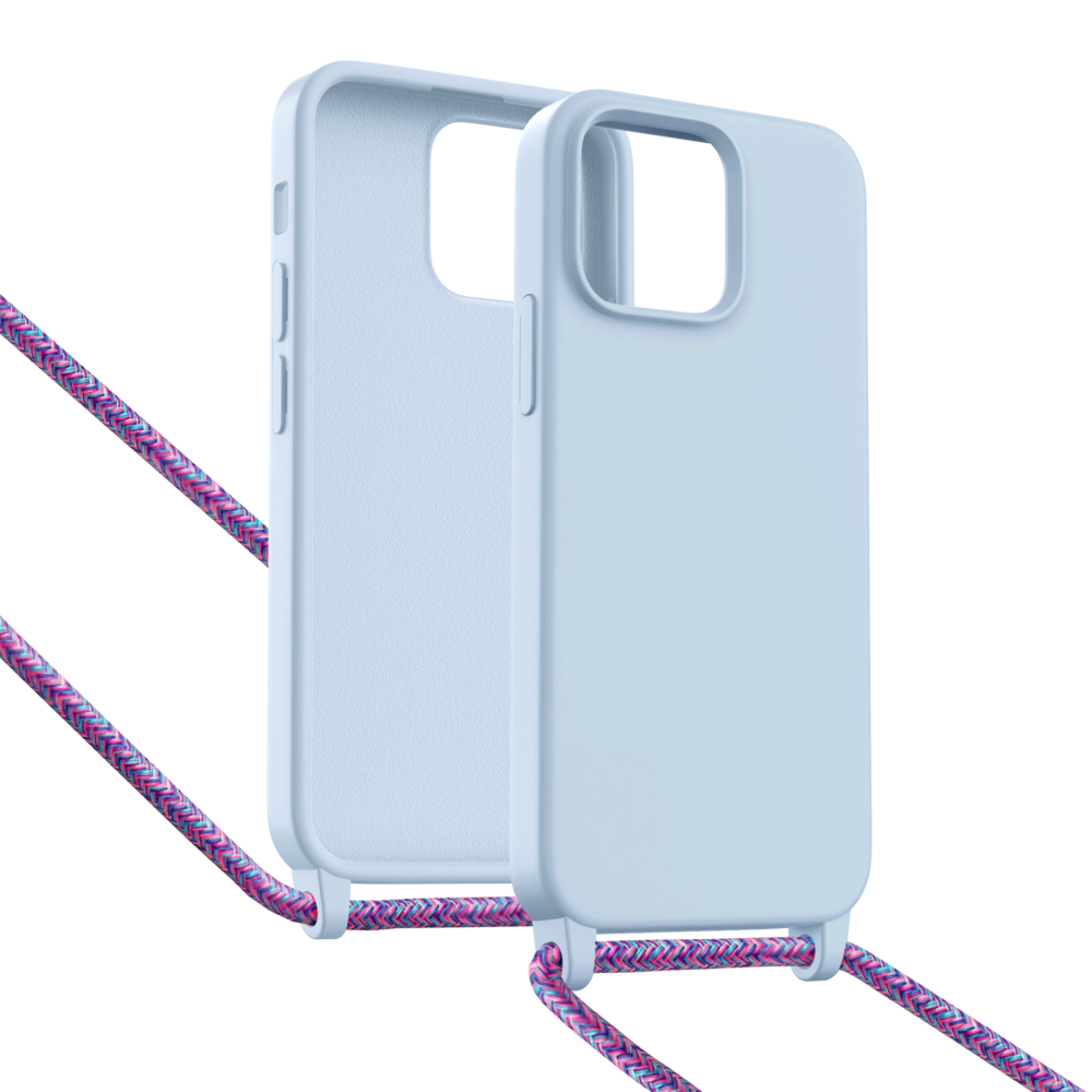 ShieldCase® ShieldCase iPhone 14 Pro hoesje met telefoonkoord (paars) ShieldCase® ShieldCase iPhone 14 Pro hoesje met telefoonkoord (paars)