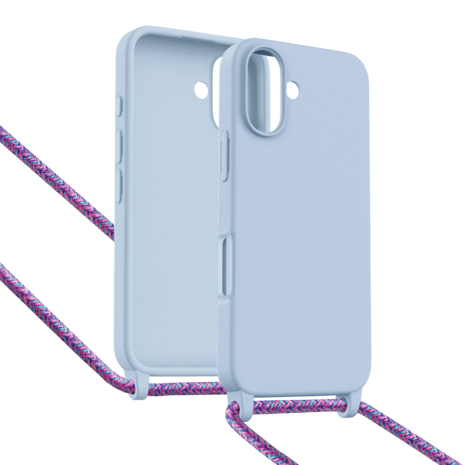 ShieldCase® ShieldCase iPhone 17 hoesje met telefoonkoord (paars) ShieldCase® ShieldCase iPhone 17 hoesje met telefoonkoord (paars)