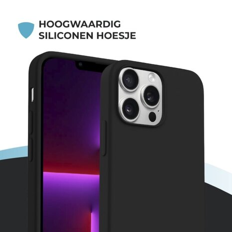 ShieldCase® ShieldCase iPhone 15 Pro Max hoesje met telefoonkoord (zwart) ShieldCase® ShieldCase iPhone 15 Pro Max hoesje met telefoonkoord (zwart)