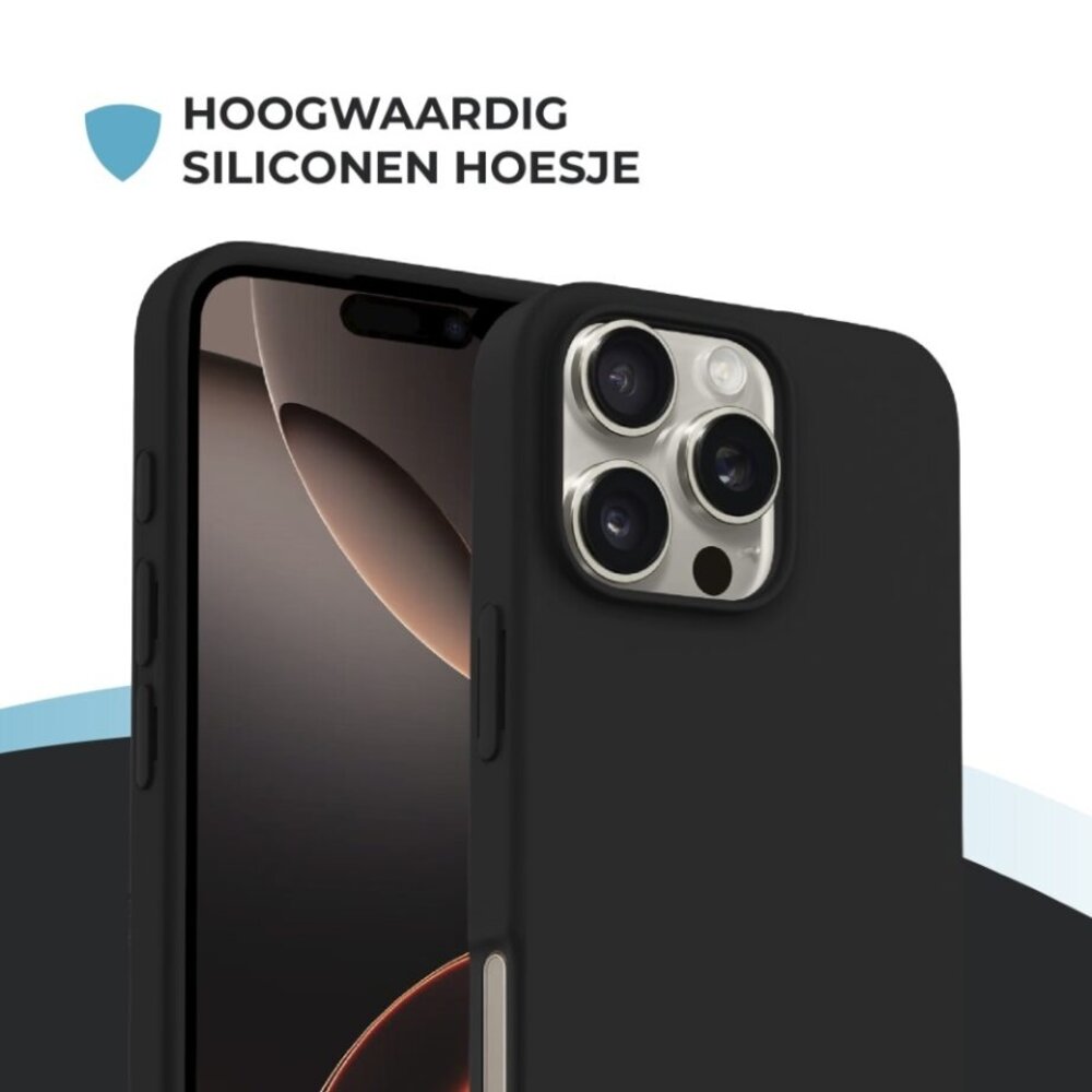 ShieldCase® ShieldCase iPhone 16 Pro Max hoesje met telefoonkoord (zwart) ShieldCase® ShieldCase iPhone 16 Pro Max hoesje met telefoonkoord (zwart)
