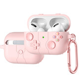 Coverzs AirPods Pro / Pro 2 siliconen hoesje 'Gamer' (roze)