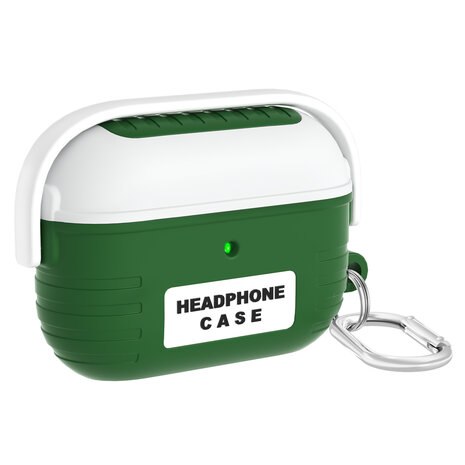 Coverzs Coverzs AirPods Pro / Pro 2 Bucket siliconen hoesje (groen)