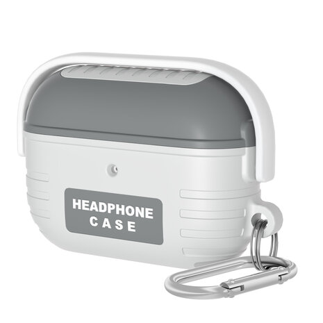 Coverzs Coverzs AirPods Pro / Pro 2 Bucket siliconen hoesje (grijs)