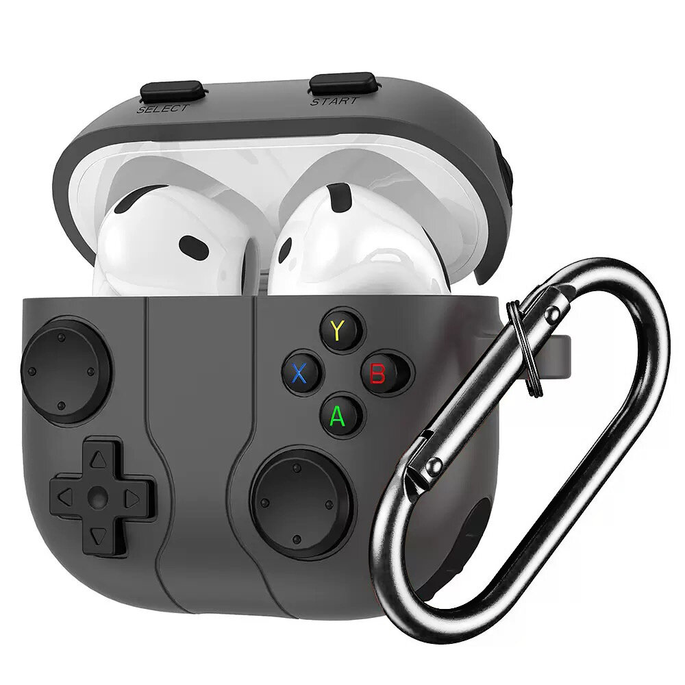 Coverzs Coverzs AirPods 4 siliconen hoesje 'Gamer' (zwart)