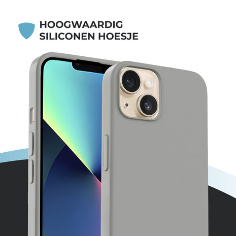 ShieldCase® ShieldCase iPhone 13 hoesje met telefoonkoord (grijs) ShieldCase® ShieldCase iPhone 13 hoesje met telefoonkoord (grijs)