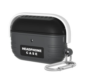 Coverzs AirPods 3 Bucket siliconen hoesje (zwart)