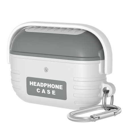 Coverzs Coverzs AirPods 3 Bucket siliconen hoesje (grijs)