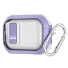 Coverzs Coverzs AirPods 3 TPU Rugged case met lock (paars)